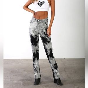 Revice Jeans (Black/Grey Dyed) - Size 27